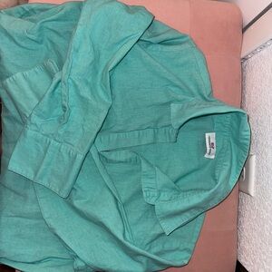 Vineyard Vines Teal Button Down Shirt